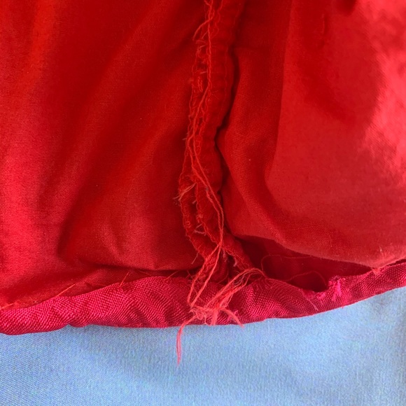 J. Crew Red Crochet No. 2 Pencil Skirt - Picture 8 of 9